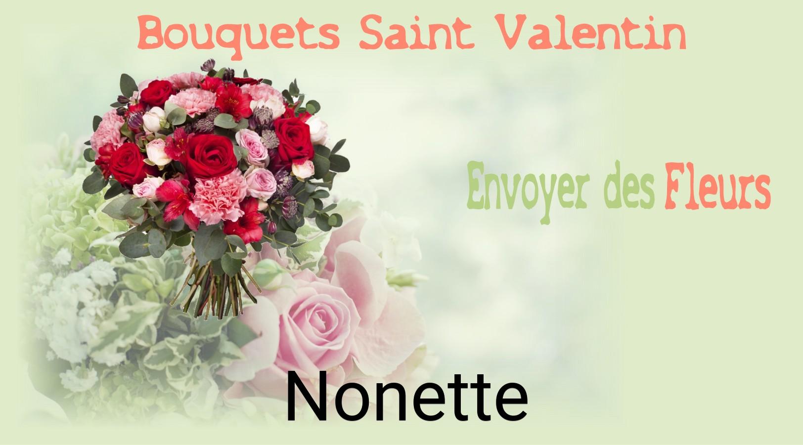 Roses de Saint-Valentin livrées à Nonette